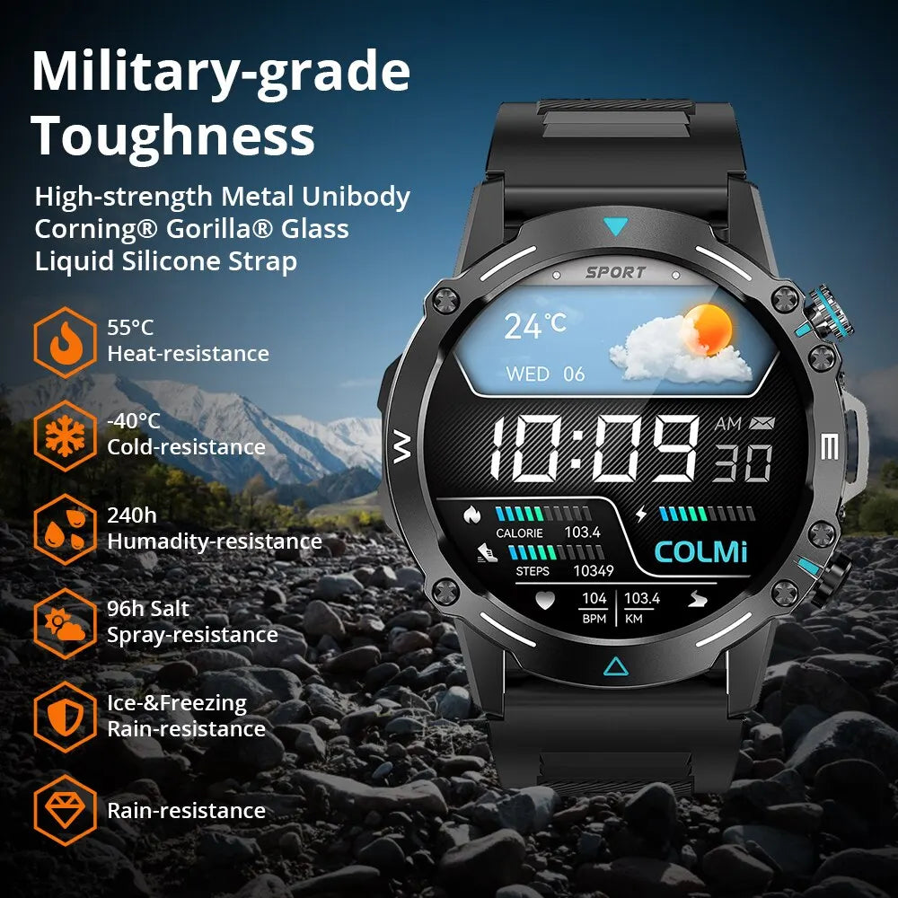 Smartwatch Militare di Grado Superiore -  Multifunzione