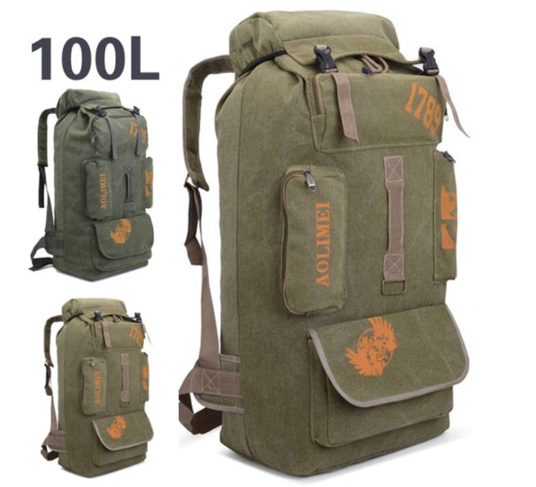 Zaino da trekking 100L - Water resistant