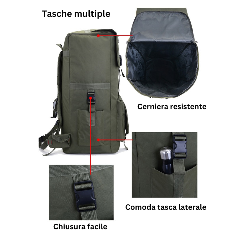 Sac à dos de randonnée 110 litres - sac à dos de montagne